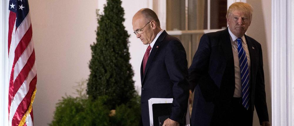 Und tschüss: Andrew Puzder, Kandidat für das Arbeitsministerium, wirft hin.