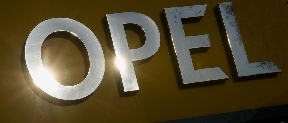 Das Logo von Opel. 