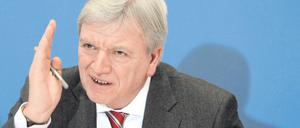 Der hessische Ministerpräsident Volker Bouffier (CDU). 