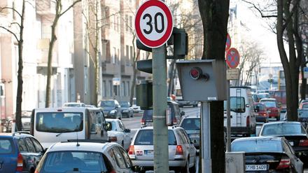 In der Schildhornstraße in Berlin-Steglitz wurden 25.504 Temposünder geblitzt. 
