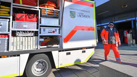 Die Behörden brachten rund 600 Menschen in Sicherheit.