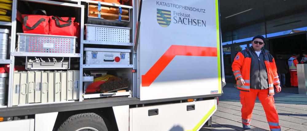 Die Behörden brachten rund 600 Menschen in Sicherheit.