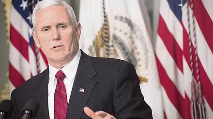 US-Vize Mike Pence wird am Samstag in München reden.