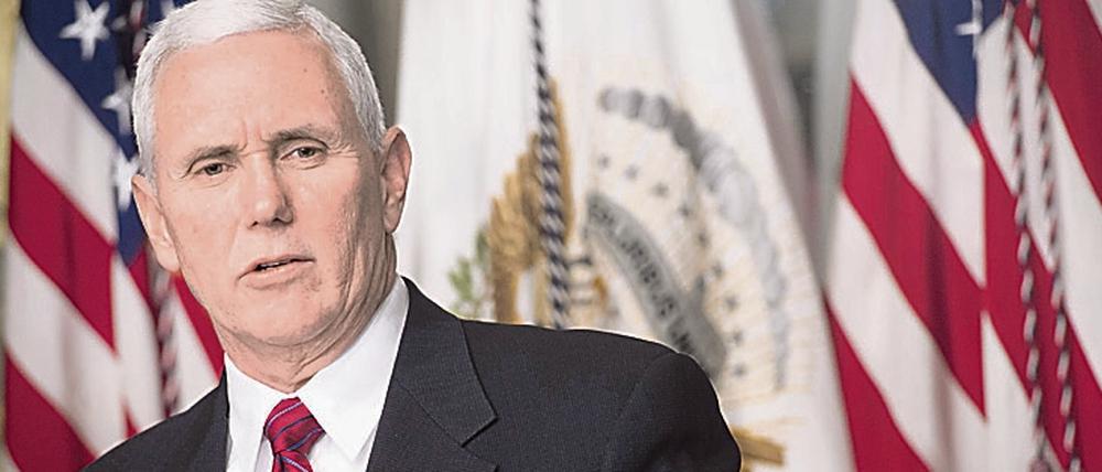 US-Vize Mike Pence wird am Samstag in München reden.