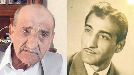 Teilte seine Geschichte: Reinhard Florian im Zeitzeugen-Interview 2005 und 1955 als junger Mann.