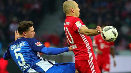 Stark spielte stark gegen Robben und die Bayern.