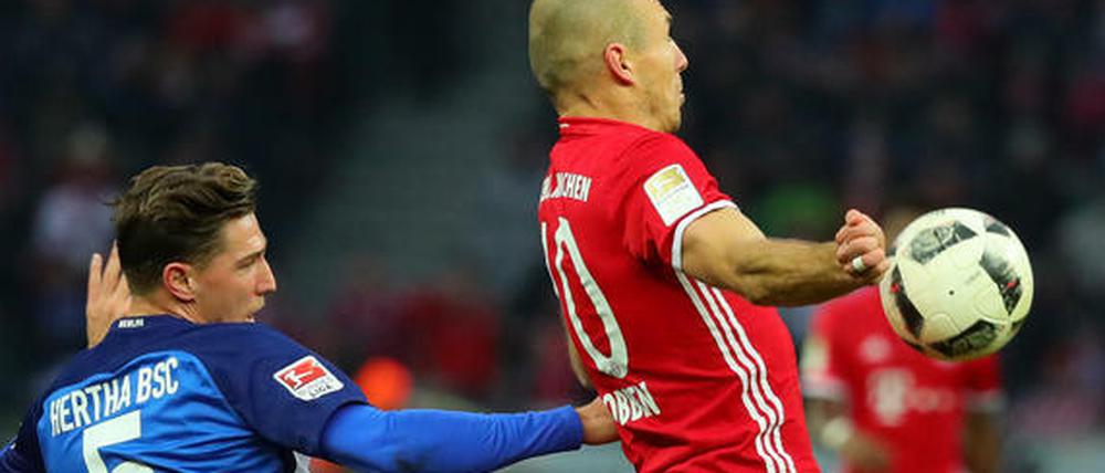 Stark spielte stark gegen Robben und die Bayern.