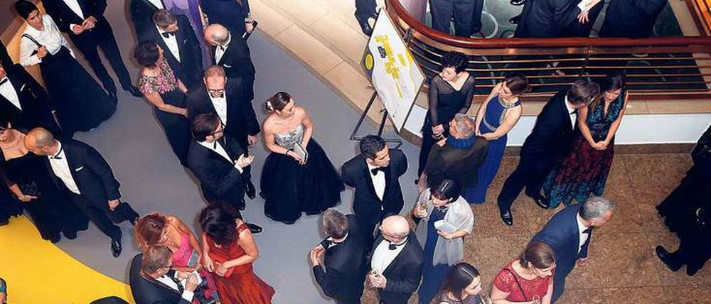 Sehen und gesehen werden. Der VBKI Ball 2017 im Hotel Intercontinental.