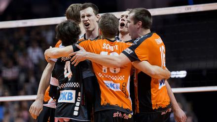 Der sechste Streich. Die BR Volleys holten am Samstagabend den nächsten Sieg. 