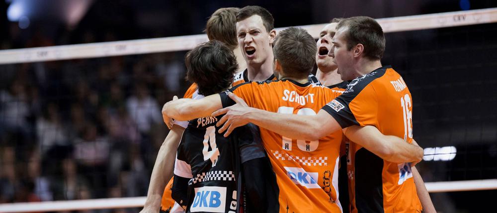 Der sechste Streich. Die BR Volleys holten am Samstagabend den nächsten Sieg. 