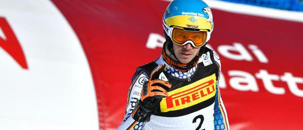 Felix Neureuther konnte mit seinem zweiten Lauf sehr zufrieden sein und ergatterte noch Bronze.