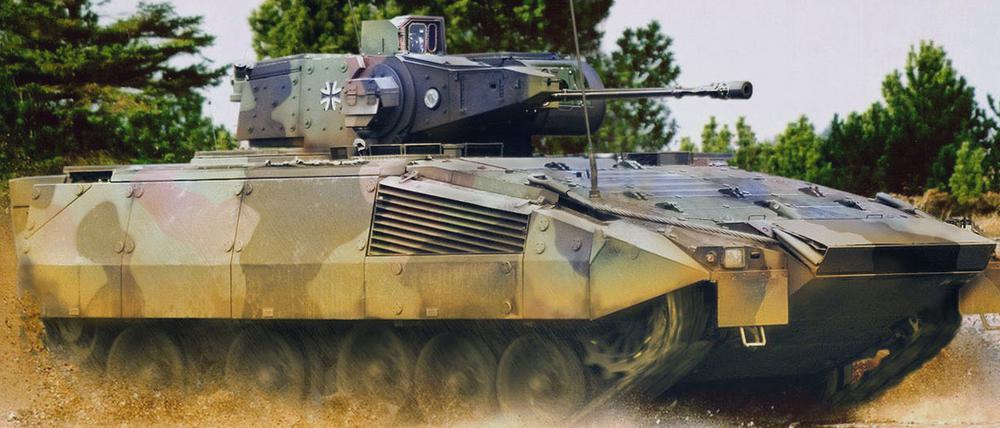 Rheinmetall produziert unter anderem den Schützenpanzer "Puma". 