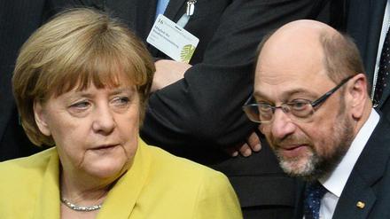Merkel und Schulz - zwei vom selben Schlag