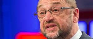 Kanzlerkandidat Martin Schulz (SPD) spricht am Montag bei der Arbeitnehmerkonferenz der SPD in Bielefeld.