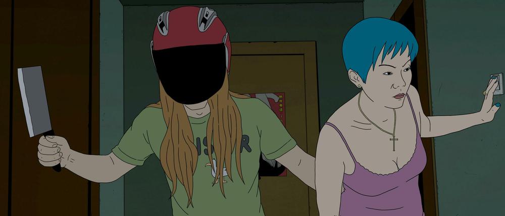 Filmszene aus dem einzigen chinesischen Wettbewerbsfilm, "Hao Ji Le".