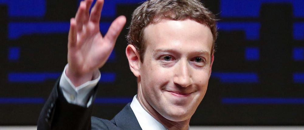Facebook-Gründer Mark Zuckerberg.