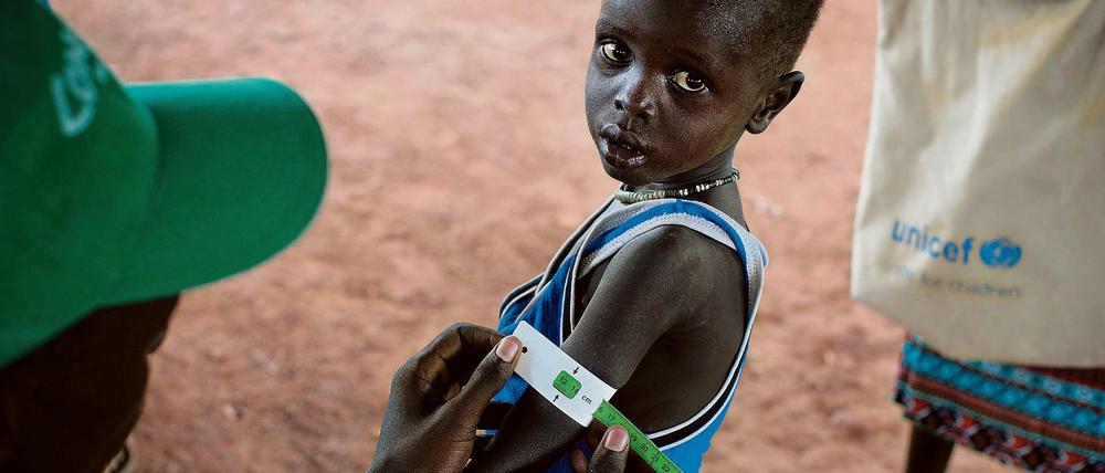 Im Südsudan herrscht Bürgerkrieg - und jetzt eine Hungersnot bei mehr als 100.000 Menschen.