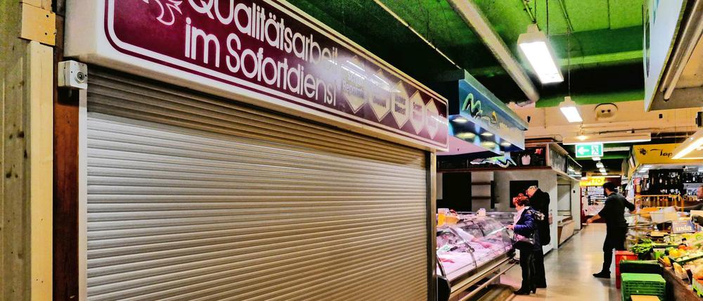 Blick in die Tegeler Markthalle.