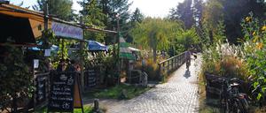 Café Klein Schwalbenberg in der Nähe des Dämeritzsees.