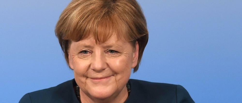 Kanzlerin Angela Merkel (CDU).
