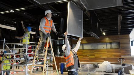 Ein Ende der Baustelle ist noch nicht in Sicht beim BER. 