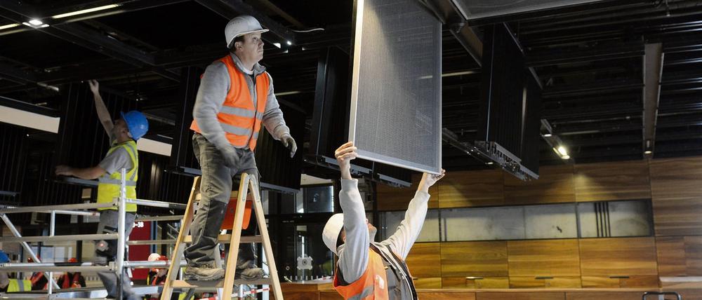 Ein Ende der Baustelle ist noch nicht in Sicht beim BER.