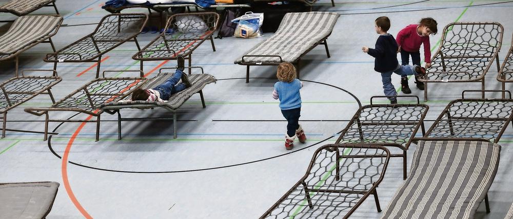 Die Hallen leeren sich. In Pankow hat jetzt die Sanierung begonnen.