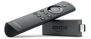 Über die Fernbedienung des Fire-TV-Sticks können sprachgesteuerte Anfragen an den Amazon-Dienst "Alexa" geschickt werden. 