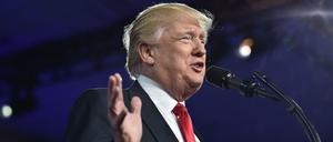 US-Präsident Donald Trump auf einer Konferenz der konservativen Organisation CPAC.