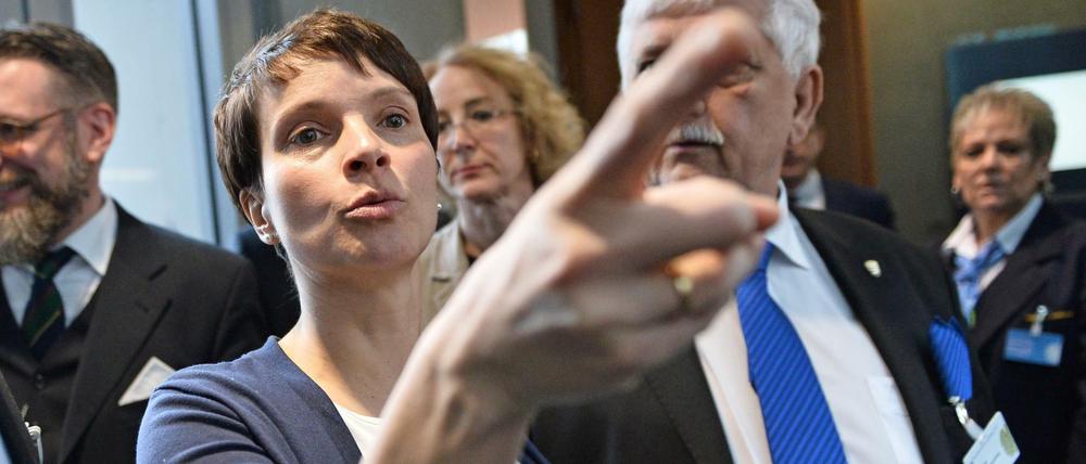 Die AfD-Bundesvorsitzende Frauke Petry (Archivbild).