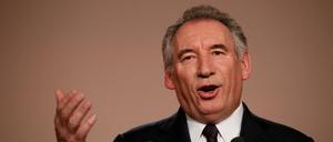 Der Chef der Mitte-Partei Modem, François Bayrou.