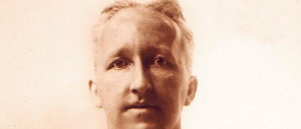 Siegfried Wagner, fotografiert im Jahr 1905. 