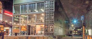 Teures Blech. Für die Container-"Kunsthalle" wird ein Käufer gesucht.