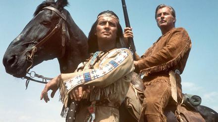 Winnetou und Old Shatterhand zählen zu den bekanntesten Figuren der Romane Karl Mays. 