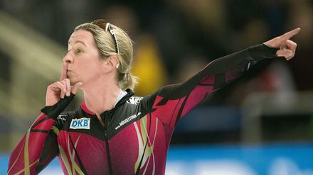 Mal alle die Klappe halten. Als Claudia Pechstein bei der Weltmeisterschaft im Februar eine Medaille gewann, dachte sie im Ziel zuerst an ihre Kritiker. 
