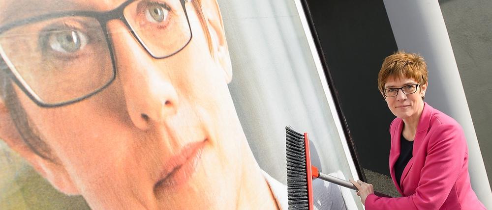 Ministerpräsidentin Annegret Kramp-Karrenbauer stellt sich am 26. März wieder zur Wahl.
