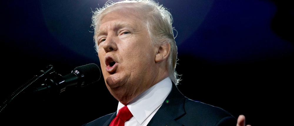 US-Präsident Donald Trump will das Atomwaffenarsenal der USA ausbauen.