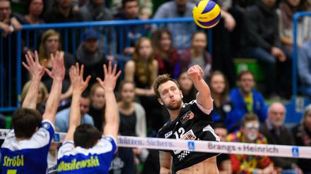 Berlins Paul Carroll war mit 18 Punkten erfolgreichster Spieler seines Teams. 