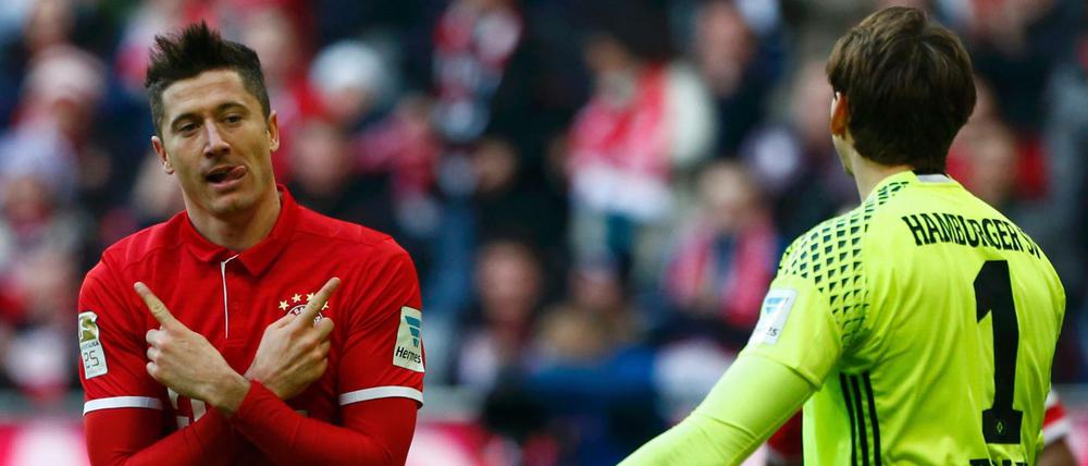 Treffsicher: Robert Lewandowski