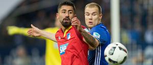 Klares Unentschieden. Und deshalb nur ein Punkt für Demirbay (l.) und Badstuber.