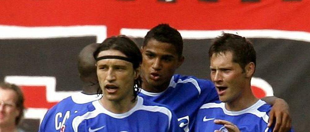 Damals Teamkollegen, am Samstag Gegner: Niko Kovac und Pal Dardai.