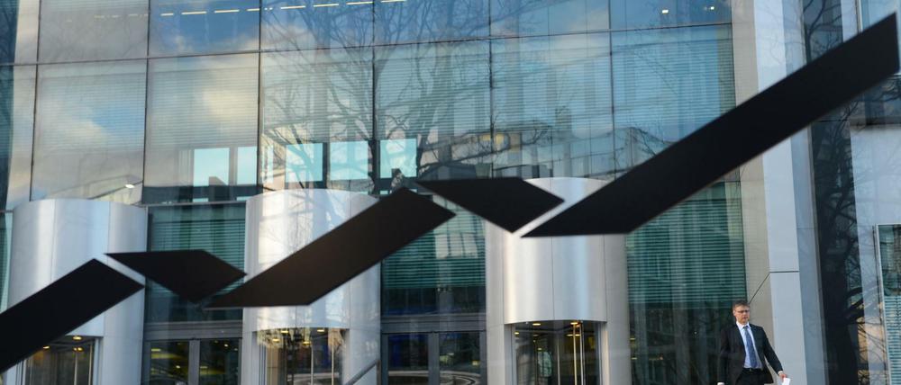 Der Hauptsitz der Deutschen Börse ist Frankfurt am Main - die neue Superbörse sollte von London aus geleitet werden.