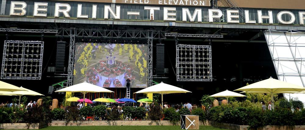 Party feiern, das ging jahrelang sehr gut in Tempelhof. 