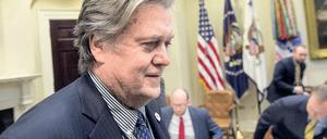 Kein Freund Europas. Trump-Berater Stephen Bannon.