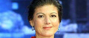 Sahra Wagenknecht ist Vorsitzende der Linksfraktion im Bundestag
