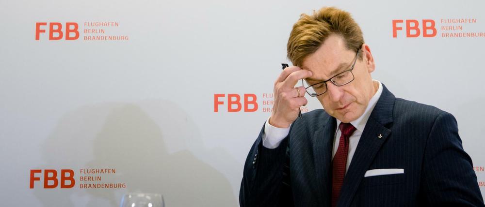 Unter Druck geraten: Flughafen-Chef Karsten Mühlenfeld.