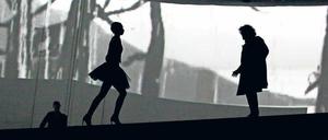 Ehekriegspaar. Linda Pöppel und Edgar Eckert in Hartmanns „Gespenster“.