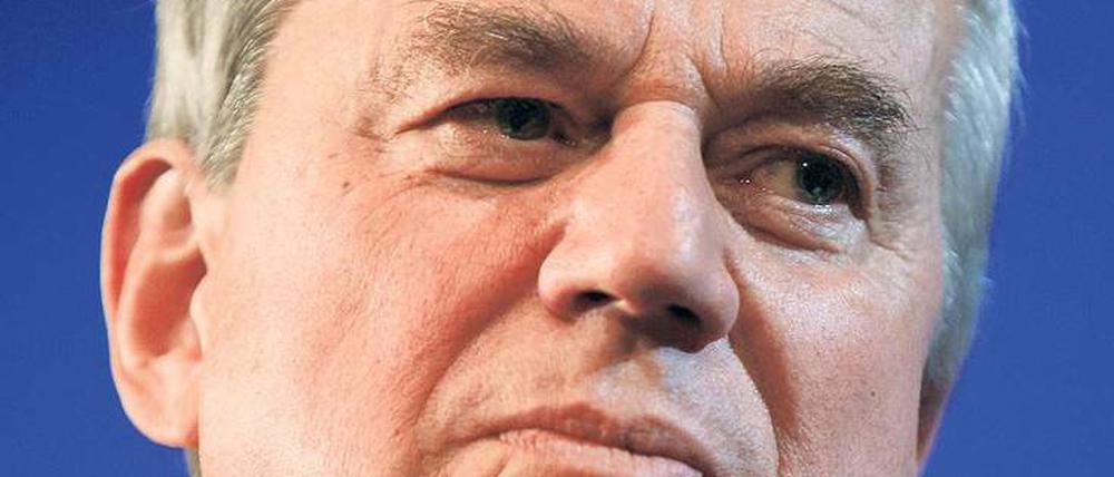 Auch ein großer Musikkenner. Peter Hamm bei einer Laudatio auf Alfred Brendel.