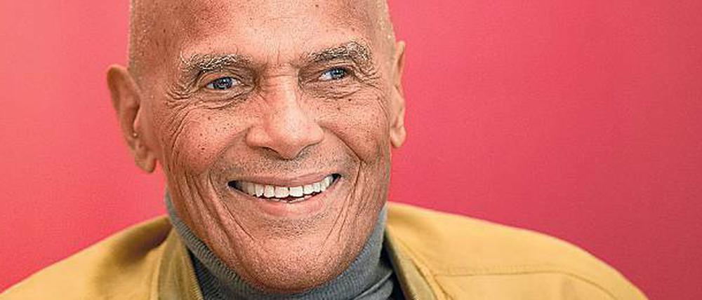 Der Sänger, Schauspieler und Aktivist Harry Belafonte.