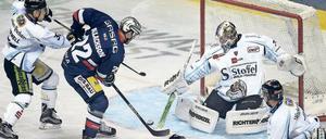 Kein Lieblingsgegner. Am ersten Spieltag siegten die Eisbären 5:2 gegen die Tigers, danach gab es drei Niederlagen. 